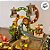 Cenário De Natal - Roda Gigante com Som , Luz e Movimento - 24x17x22cm - RZO2325 - 1 unidade - Rizzo - Imagem 5