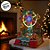 Cenário De Natal - Roda Gigante com Som , Luz e Movimento - 23x23x32cm - 1 unidade - Rizzo - Imagem 8