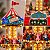 Cenário De Natal - Brinquedo de Parque de Diversão com Som , Luz e Movimento - 23x23x55cm - RZO2323 - 1 unidade - Rizzo - Imagem 8