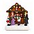 Cenário De Natal - Lojinha de Madeira com Luz - 10,5x7,5x11cm - RZO02309 - 1 unidade - Rizzo - Imagem 3