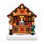 Cenário De Natal - Lojinha de Madeira com Luz - 10,5x10,5x15cm - RZO02308 - 1 unidade - Rizzo - Imagem 2