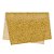 Papel de Seda - 49x69cm - Glitter Ouro - 10 folhas - Rizzo Embalagens - Imagem 1