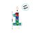 Vela Festa Pj Masks - Número 1 - 8x5cm  - 1 unidade - Regina - Rizzo - Imagem 2