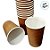 Copo de Papel Biodegradável 180ml - Kraft  - 50 unidades - Rizzo - Imagem 3