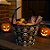 Balde de Metal de Halloween - Caveiras - 22x18,5cm - 1 unidade - Rizzo - Imagem 1
