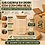 Pote de Vidro Hermético com Tampa de Bambu - 8x12cm - 450ml - 36 unidades - Rizzo - Imagem 2