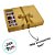Caixa Luva 16 Bombons Ouro - 17cmx17cmx4cm - 10 unidades - Cromus - Rizzo - Imagem 2