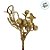 Galho Decorativo de Natal - Berry - Ouro - 21cm - 1 unidade - Cromus - Rizzo - Imagem 3