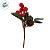 Galho Decorativo de Natal - Berry - Vermelho - 14cm - 1 unidade - Cromus - Rizzo - Imagem 3