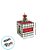 Caixa Pop Up - Pinheiro Natal M - 9x9x11cm - 10 unidades - Cromus - Rizzo - Imagem 4