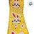 Fita Decorativa de Páscoa - Amarelo com Coelhinho - 6,3cmx9,14m - 1 unidade - Rizzo - Imagem 3