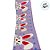Fita Decorativa de Páscoa - Roxo com Coelhinho - 6,3cmx9,14m - 1 unidade - Rizzo - Imagem 3