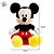 Pelúcia de Ombro - Mickey Mouse - 10cm - 1 unidade - Disney Original - Rizzo - Imagem 3