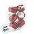 Bolas de Natal - Vermelho Papai Noel - 6cm - 6 unidades - Cromus - Rizzo - Imagem 3