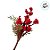 Galho Decorativo de Natal - Berry - Vermelho - 33cm - 1 unidade - Cromus - Rizzo - Imagem 4