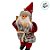 Papai Noel Decorativo em Pé com Equipamento de Ski - Vermelho e Branco  - 20cm - 1 unidade - Rizzo - Imagem 3