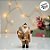 Papai Noel Decorativo em Pé com Saco e Mastro - Vermelho Xadrez - 20cm - 1 unidade - Rizzo - Imagem 6