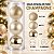 Bolas de Natal em Tubo - Champagne Lisa, Matte e Glitter - 12cm - 4 unidades - Cromus - Rizzo - Imagem 2