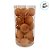 Bolas de Natal em Tubo - Kit Grande Marrom Claro - 10x10cm - 20 unidades - Rizzo - Imagem 4
