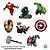 Pick Decorativo para Doces - Vingadores - Sortido - 8 unidades - Disney Original - Rizzo - Imagem 3