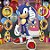 Personagem Articulável Para Decoração - Sonic - 30x80cm - 1 unidade - Regina - Rizzo - Imagem 1