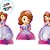 Decoração de Mesa - Sofia The First - 13x22x9cm - 6 unidades - Regina - Rizzo - Imagem 3