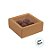 Caixa para Brigadeiros com Visor - Caramelo - 10 unidades - Cromus - Rizzo - Imagem 2