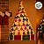 Calendário Advento de Feltro Para Pendurar - Árvore de Natal - 91x56cm - 1 unidade - Cromus - Rizzo - Imagem 6