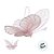 Enfeite Decorativo para Pendurar - Borboleta Rosa Bebê - 36x50x8cm - 1 unidade - FlorArte  - Rizzo - Imagem 2
