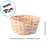Cesta Decorativa de Bambu Redonda - Rosa Claro - 20x20x10cm - 1 unidade - Cromus - Rizzo - Imagem 3