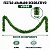 Festão Aramado Decorativo De Natal - Verde - 7x200cm - 1 unidade - Rizzo - Imagem 2