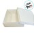 Caixa de Papel Para Presente - Branca - 23,5x23,5x9,5cm - 1 unidade - Rizzo - Imagem 2
