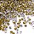 Mini Strass - Dourado - Cristal - 10g - 1 unidade - Rizzo - Imagem 1