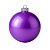 Bolas De Natal - Perolada Roxo - 15cm - 1 unidade - Rizzo - Imagem 1