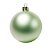 Bolas De Natal - Fosca Verde Claro - 15cm - 1 unidade - Rizzo - Imagem 1