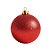 Bolas De Natal - Glitter Vermelho - 15cm - 1 unidade - Rizzo - Imagem 1