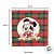 Guardanapo de Papel - Minnie de Natal - 32,5x32,5cm - 20 unidades - Disney Original - Rizzo - Imagem 3