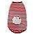Roupa Para Pet - Vermelho Listrada com Papai Noel - 1 unidade - Rizzo - Imagem 2
