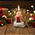 Vela Decorativa de Natal - Papai Noel Presente - 6x5cm - 1 unidade - Rizzo - Imagem 1