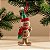 Enfeite de Pendurar de Natal - Boneco Gingerbread com Touca e Cachecol - 7x11x3cm - 1 unidade - Cromus - Rizzo - Imagem 1