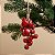 Enfeite Para Pendurar de Natal - Guizo Vermelho - 13,5x10x4cm - 1 unidade - Cromus - Rizzo - Imagem 1