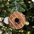 Enfeite Para Pendurar de Natal - Donuts Marrom Claro - 7x7x2,5cm - 1 unidade - Cromus - Rizzo - Imagem 1