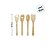 Kit 4 Utensílios de Bambu Essential - 30,2x6,1x3cm - 1 unidade - Rizzo - Imagem 3
