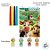 Kit Para Colorir Com Carimbos - Fazendinha - 9 Itens - 1 unidade - DCL - Rizzo - Imagem 2
