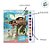 Kit Para Colorir Livro e Aquarela - Moana - 1 unidade - Disney Original - Rizzo - Imagem 3