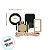 Kit Fechamento Para Presentes - Maison Ouro / Preto - 1 unidade - Cromus - Rizzo - Imagem 3