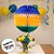 Globo de Papel Bandeira do Brasil - Copa do Mundo - 21cm - 1 unidade - GiroToy - Rizzo - Imagem 4