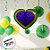 Enfeite Decorativo Para Pendurar - Coração Bandeira do Brasil - 27cm - 1 unidade - GiroToy - Rizzo - Imagem 4