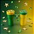 Buzina Dupla - Copa do Mundo Verde e Amarelo - 14x11x5cm - 1 unidade - Rizzo - Imagem 1