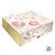 Caixa Retangular Tampa e Fundo - Elegance Rose - 20x7x21cm - 5 unidades - Regina - Rizzo - Imagem 3